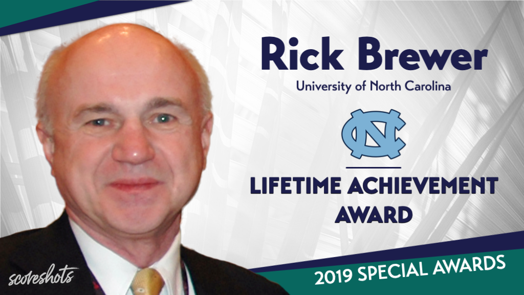2019 Special Awards Salute: Rick Brewer (North Carolina), CoSIDA Lifetime Achievement Award